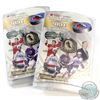 Image 1 : SEALED Pair of RCM 2001 Hockey Hall of Fame 5-coin Sets. 2 sets