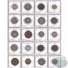 Image 1 : Lot of 20x Miscellaneous World Coinage Dated 1915-2008 in Plastic Page. 20pcs