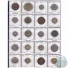 Image 1 : Lot of 20x Miscellaneous World Coinage Dated 1927-2008 in Plastic Page. 20pcs