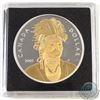 Image 1 : 2007 Canada Joseph Bryant Gold Plated Proof Sterling Silver Dollar.