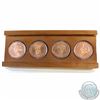 Image 1 : 1992 500th Anniversary of the Discovery of America 4-coin Bronze Medal set. This lot includes four e