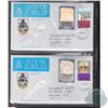 Image 2 : 1977 Government Of Bermuda Official Silver Jubilee First Day Cover Stamp Set with Sterling Silver In