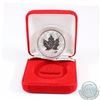 Image 1 : Canada 2000 $5 Hanover Privy Mark 1oz Silver Maple Leaf Coin (TAX Exempt). Coin comes encapsulated i