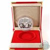 Image 1 : 2013 China 1oz Fine Silver Panda (TAX Exempt). Coin comes encapsulated in red clamshell case. Please