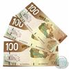 Image 1 : 3 x 2004 $100.00 Notes with Jenkins-Dodge Signatures and Consecutive Serial Numbers. 3 pcs.
