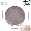 Image 1 : 1902 Canada 50-cent VG-F (Scratched)