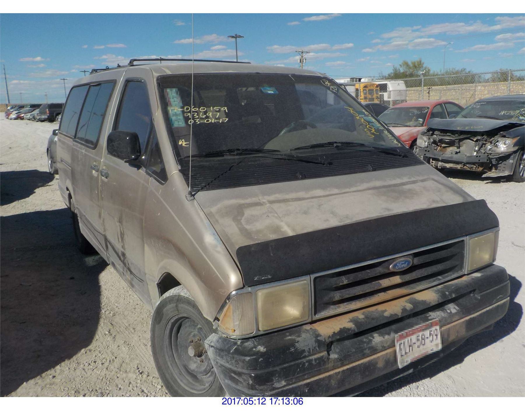 1992 FORD AEROSTAR