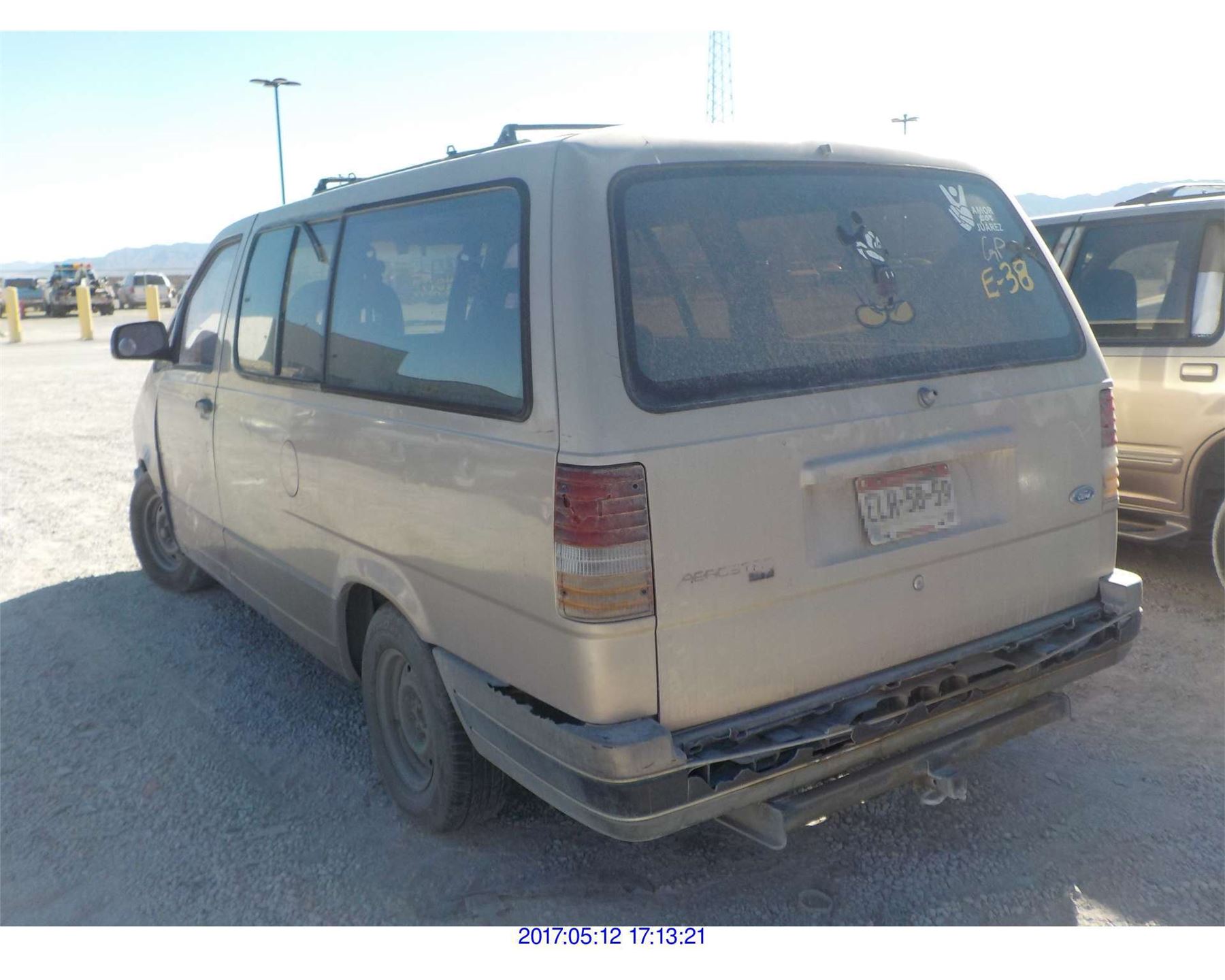1992 FORD AEROSTAR
