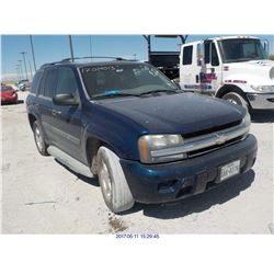 2003 - CHEVROLET TRAIL BLAZER