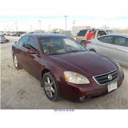 2002 - NISSAN ALTIMA//REBUILT SALVAGE