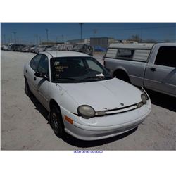 1999 - PLYMOUTH NEON // SALVAGE