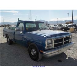 1992 - DODGE D250