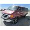 Image 2 : 2001 - DODGE RAM WAGON  with TX Title
