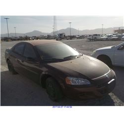 2001 - DODGE STRATUS with TX Title