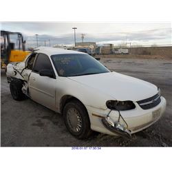 2001 - CHEVROLET MALIBU with TX Title