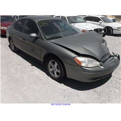 2001 - FORD TAURUS with TX Title