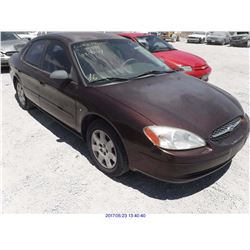 2000 - FORD TAURUS with TX Title