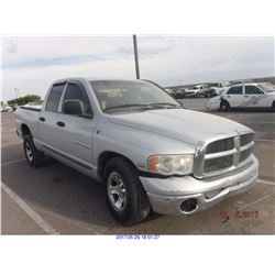 2004 - DODGE RAM1500 with TX Title