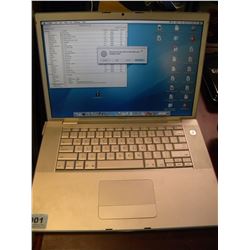 MACBOOK PRO DUEL CORE W/CHARGER/BOOTS ON (pawn shop item)