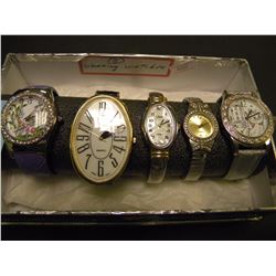 5 WORKING WATCHES