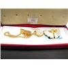 Image 1 : TIE CLIP & MATCHING BUTTERFLY TIE CLIP