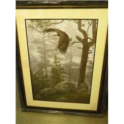 24553 SHROUDED FOREST PRINT BY DANIEL SMITH