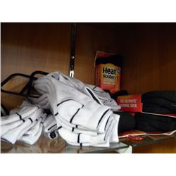 LARGE LOT OF THERMAL SOCKS/ANKLE SOCKS