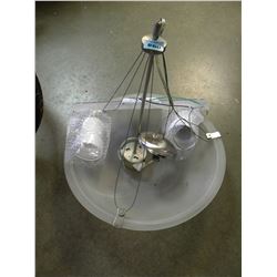 NEW HANGING CEILING FIXTURE/2 TRACK LIGHTS