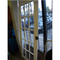 WHITE 15 PANED DOOR