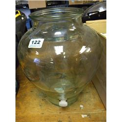 DISPENSING GLASS VASE