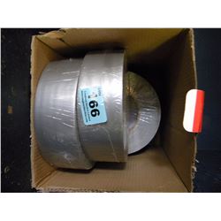 4 ROLLS OF GREY DUCT TAPE