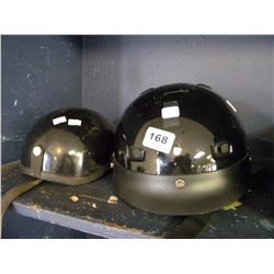 2 BIKE HELMETS