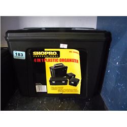 SHOP PRO 4-IN-1 PLASTIC ORGANIZER