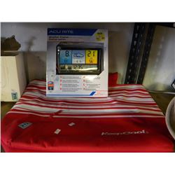 ACURITE WEATHER STATION/KEEP COOL BEACH BAG