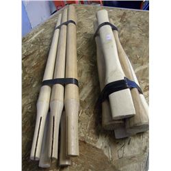 2 BUNDLES OF AXE HANDLES