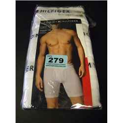 3 PACK TOMMY HILLFIGER BOXER BRIEFS SIZE MEDIUM