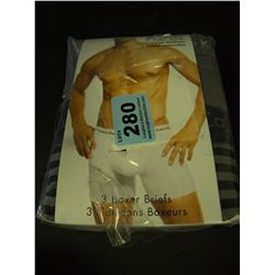 3 PACK OF CALVIN KLEIN BOXER BRIEFS SIZE MEDIUM