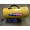 Image 1 : YELLOW 30-55,000 BTU PROPANE HEATER