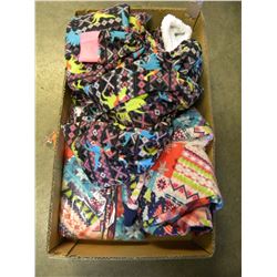 BOX OF HOODED ONE PIECE PAJAMAS