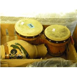 PAIR OF BONGO DRUMS