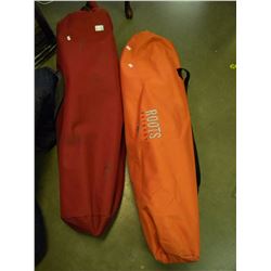 ORANGE & RED FOLDING CHAIRS
