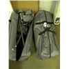 Image 1 : 2 FOLDING GREY PLUSH CHAIRS IN BAG