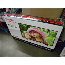 43" TOSHIBA HD TV (FREIGHT DAMAGED)