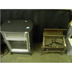 2 VINTAGE ELECTRIC HEATERS