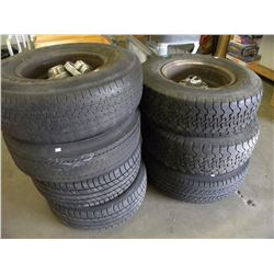 7 MISC TIRES