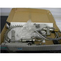 BOX OF PLUMBING FIXTURES