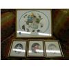 Image 1 : 3 SMALL FRAMED PRINTS/LARGE PEDIPOINT