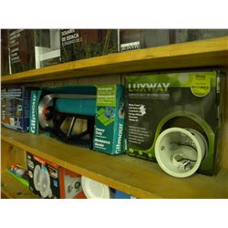 4 PACK OF SOLAR LIGHTS/SPRINKLER/RECESSED FIXTURE