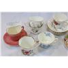 Image 2 : SIX CHINA CUPS AND SAUCERS AND TWO CHINA MUGS