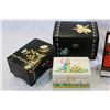 Image 2 : LOT OF MUSICAL JEWELLRY BOXES